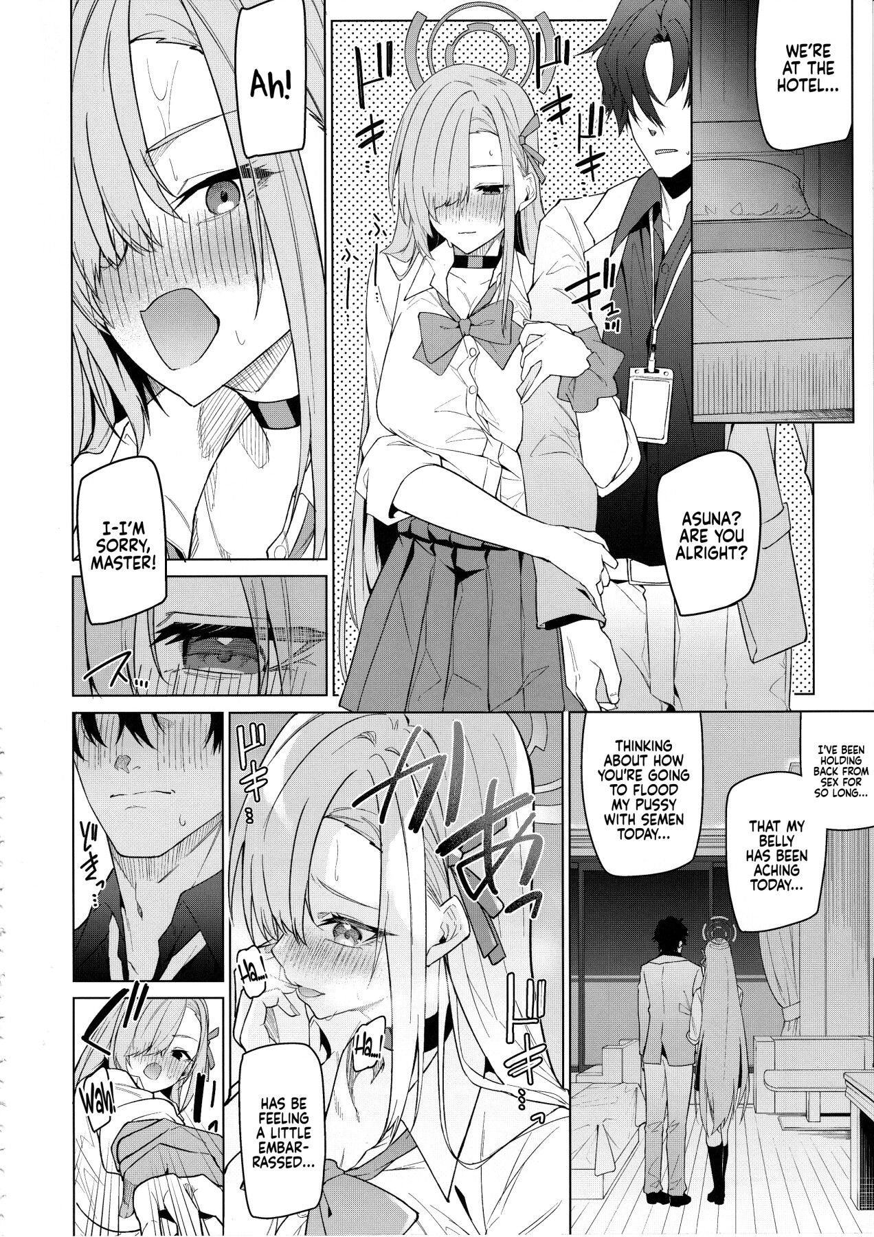 Hentai Manga Comic-With Asuna after a week apart.-Read-13